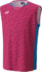 ヨネックス YONEX テニス メンズゲームシャツ ノースリーブ シャツ ウェア トップス 部活 クラブ 練習 練習試合 自主練 トレーニング  10614 302 グレープ