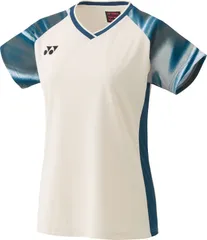 ヨネックス YONEX テニス ウィメンズゲームシャツ Tシャツ ウエア トップス 半袖 ベリークールドライ 吸汗速乾 ストレッチ 制電 試合 大会 部活 レディース 女性 大人  20778 585 サンド