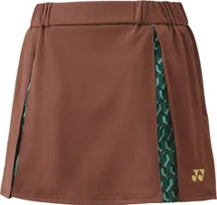 ヨネックス YONEX テニス ウィメンズスカート ソフトテニス ボトムス スコート 紫外線対策 冷感 UVカット ベリークール 吸汗速乾 制電 レディース 部活 練習 女性 大人  26138 030 セピア