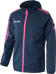 ケレメ KELME フットサル WIND-JACKET  3881211 420 ネイビー×ネオンローズのサムネイル