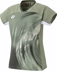ヨネックス YONEX テニス ウィメンズゲームシャツ シャツ ウェア トップス 部活 クラブ 練習 練習試合 自主練 トレーニング  20769 324 ライトオリーブ