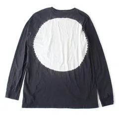 WA26025 DIESEL ディーゼル 長袖 カットソー Tシャツ ロンT メンズ バックプリント XS チャコールグレー×ホワイト