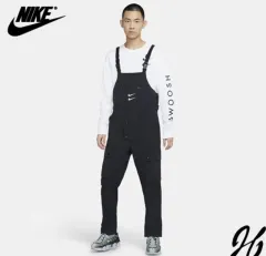 NIKEスウッシュ オーバーオール サロペット ブラック ホワイト スウッシュL NIKE スウッシュ オーバーオール サロペット ブラック ホワイト S