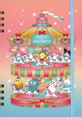 【新品】ノート・メモ帳 集合 WリングノートB6 「コジコジ×サンリオキャラクターズ」