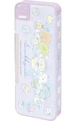 【新品】筆箱・ペンケース 集合(パープル) ゴーゴースクール ソフトペンケース 「すみっコぐらし」