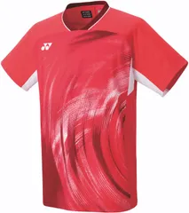 ヨネックス YONEX テニス メンズゲームシャツ フィットスタイル シャツ ウェア トップス 部活 クラブ 練習 練習試合 自主練 トレーニング  10568 321 パールレッド