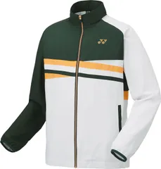 ヨネックス YONEX テニス ユニ裏地付ウィンドウォーマーシャツ フィットスタイル アウター トレーニング 防寒 チーム 部活 練習 ヒートカプセル 制電 反射 撥水 メンズ レディース  70101 328 ダークオリーブ