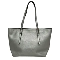 BARCOS(バルコス) ショルダーバッグ - シルバー レザー