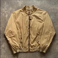 90年代 90s Polo by Ralph Lauren ラルフローレン G9 サンプリング バラクータ スウィングトップ ハリントンジャケット ベージュ XXL