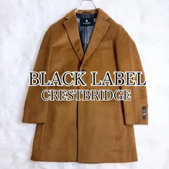 極美品✨ブラックレーベルクレストブリッジ　ダウン　ピーコート　メガチェック　L