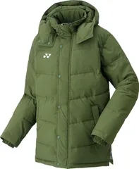 ヨネックス YONEX テニス ユニハーフコート メンズ レディース 男性 女性 アウター ジャケット 上着 ウエア 防寒 保温 冬 練習 トレーニング 部活動 クラブ チーム 学校 通学  90074 191 カーキ