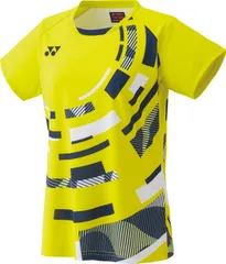 ヨネックス YONEX テニス ウィメンズゲームシャツ Tシャツ ウエア トップス 半袖 ベリークールドライ 吸汗速乾 ストレッチ 制電 試合 大会 部活 レディース 女性 大人  20780 500 ライムイエロー