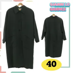 GIANNI LO GIUDICE ジャンニロジュディチェ ジャケット アウター ピーコート グリーン 40