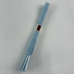 【美品】 帯締め 優品 カジュアル 水色 正絹 和装小物  【中古】