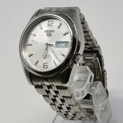自動巻き腕時計 セイコー5 裏スケルトン 7S26-01V 可動品(確認済み