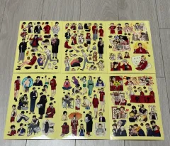 ハイキュー 音駒高校 研磨 黒尾 ステッカー