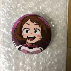 僕のヒーローアカデミア 麗日お茶子 缶バッジ ヒロアカ