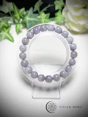 💎天然石✨️無処理✨️ブルーローズクォーツ（希少石） ブレスレット    レディース＆メンズ   E742