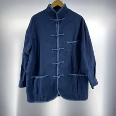 【中古】PORTER CLASSIC WEATHER CHINESE COAT サイズ1 ブルー[19]のサムネイル
