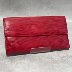 LOUIS VUITTON ルイヴィトン　エピ　赤　レッド　ポルトフォイユサラ　長財布　レディース　メンズ　ユニセックス