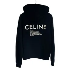 CELINE/S/ブラック /バックプリントパーカー /型番2Y006632Eのサムネイル