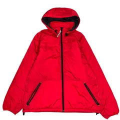 初期 00s GOLITE COAL JKT RED M ゴーライト コールジャケット 中綿 赤 黒 アウトドア フード脱着 古着