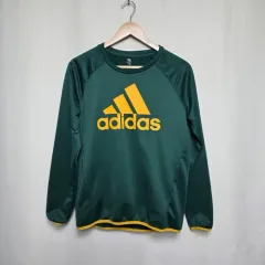 ADIDAS レディース トレーナー ロゴプリンティング 長袖Tシャツ 160