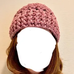 ニット帽　ハンドメイド
