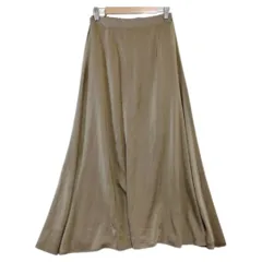 訳アリ● KOBE LETTUCE ロング スカート 腰ゴム Mサイズ　b799