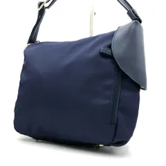 【美品】バルコス BARCOS 2way ショルダーバッグ リュック ネイビー 紺 ナイロン