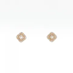 ノジェス ホワイトトパーズ ピアス