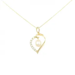 K18YG 淡水パール ネックレス