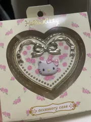 日本正規品 ハローキティ ハート アクセサリー ケース