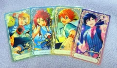 あんさんぶるスターズ！！Trickstar（トリックスター） FREEZEプリズマティックグロー クリアカード 2弾 -真緒 氷鷹 北斗他