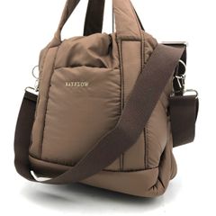 BAYFLOW ベイフロー 2way キルティング トートバッグ ショルダーバッグ ブラウン 茶