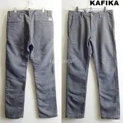 KAFIKA　カフィカ　ワンマイルトラウザーパンツ　W84cm / M　ストレッチ　スウェットデニム　スリムテーパード　kfk007　グレー　メンズのサムネイル