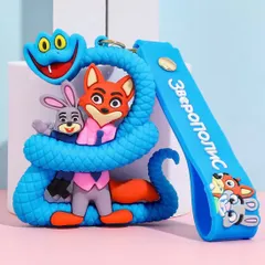 Disney ディズニー ズートピア  ゲイリー・ダ・スネーク ver 3 キーホルダー