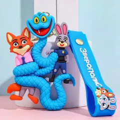 Disney ディズニー ズートピア  ゲイリー・ダ・スネーク ver 4 キーホルダー