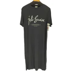 ジェラートピケ gelato pique COOLレーヨンロゴワンピース レディース ONE SIZE 