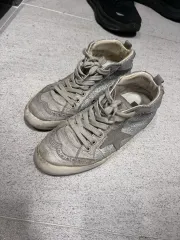 GOLDEN GOOSE ゴールデングース スタイル シルバー グリッター スニーカー 37