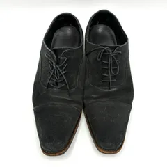 リーガル REGAL 25cm ビジネスシューズ 革靴 黒 スエード ストレートチップ