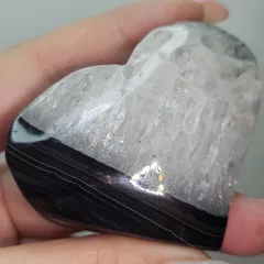 ブラックアゲート✨ハート♥️カービング✨