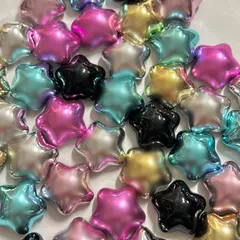 1個 15円 星 12個セット 【番号指定・個数変更可能】ホイップ ホイップデコ ハンドメイド デコパーツ 資材 ゆめかわ DIY