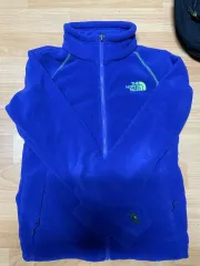 THE NORTH FACE ザノースフェイス ブルー フリース ジャケット 85 90 2枚