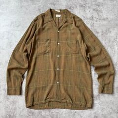 60s アルフレッドオブニューヨーク ループカラーシャツ XL - メルカリ