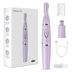 【新登場&1台多役】眉毛シェーバー メンズ USB充電式 鼻毛カッター & レディース 眉毛カッター 顔剃り 産毛剃り エチケットカッター 耳毛カッター 耳毛処理 まゆげそり メンズ IPX7防水 水洗いOK まゆげ シェーバー 顔そり 多機能電動 低騒音 1