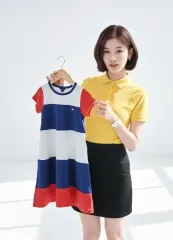 トミーヒルフィガー ストライプ半袖Tシャツ (8-10歳用)