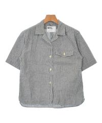 MHL. コットン丸襟半袖シャツ MARGARET HOWELL - MHL コットンシャツ 丸襟 L レディース ホワイトの