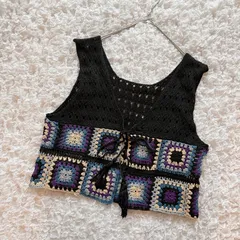 niko and… ニコアンド　2WAYクロシェカラーベスト