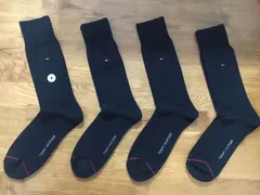 新品トミーヒルフィガーTOMMY HILFIGERメンズ4足セット781黒